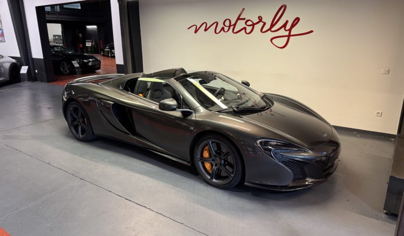 MCLAREN 650S SPIDER 3.8 V8 BITURBO 650 CH full