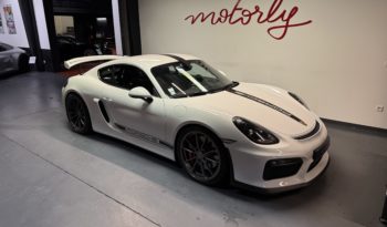 PORSCHE CAYMAN 981 GT4 CLUBSPORT 3.8 385CH BVM full