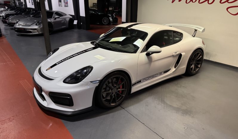 PORSCHE CAYMAN 981 GT4 CLUBSPORT 3.8 385CH BVM full