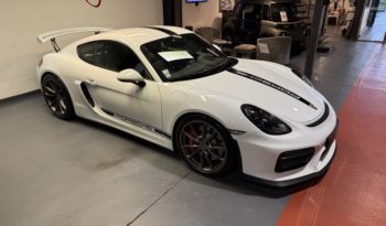 PORSCHE CAYMAN 981 GT4 CLUBSPORT 3.8 385CH BVM full