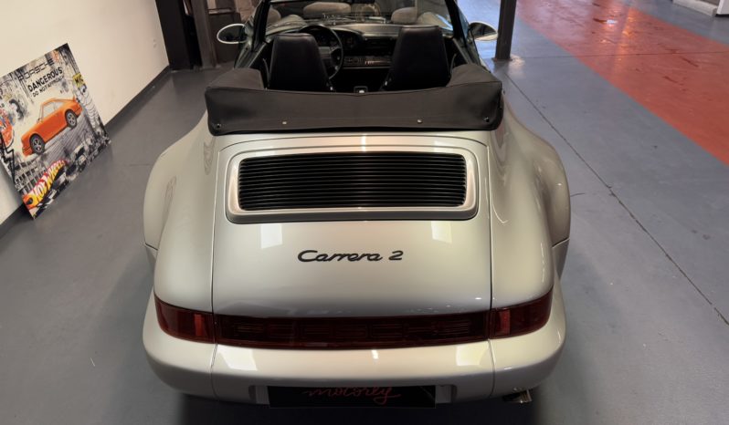 PORSCHE 911 (964) CARRERA 2 CABRIOLET TURBO LOOK USINE 3.6 BVM 250CH plein