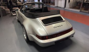 PORSCHE 911 (964) CARRERA 2 CABRIOLET TURBO LOOK USINE 3.6 BVM 250CH plein