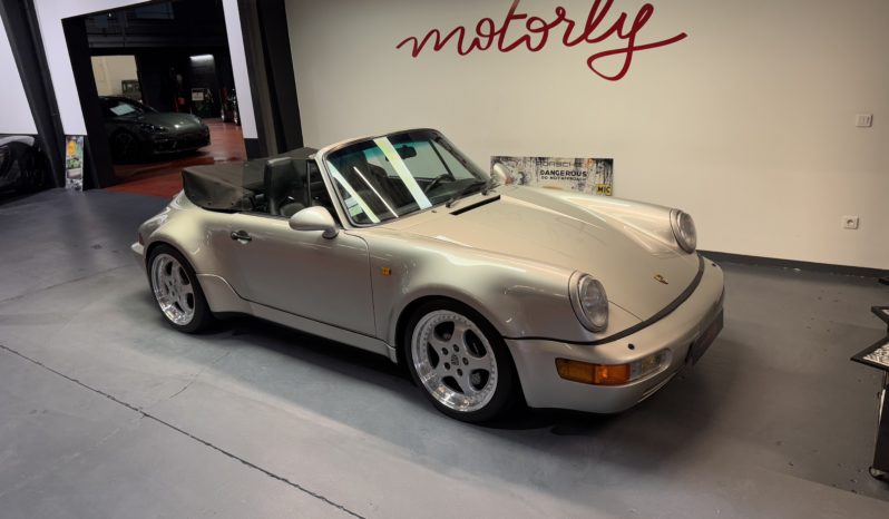 PORSCHE 911 (964) CARRERA 2 CABRIOLET TURBO LOOK USINE 3.6 BVM 250CH plein