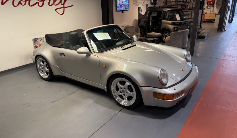 PORSCHE 911 (964) CARRERA 2 CABRIOLET TURBO LOOK USINE 3.6 BVM 250CH plein